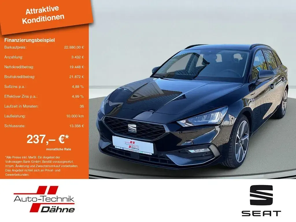 Używany Seat Leon FR 150 KM (110 kW) 2022 Sedan/Limuzyna