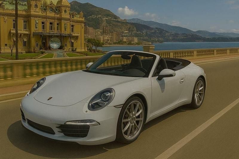 Weiß Gebraucht 2015 Porsche 911 Carrera Cabriolet Cabrio | 89.911 € (Superpreis) - Bild 1/4