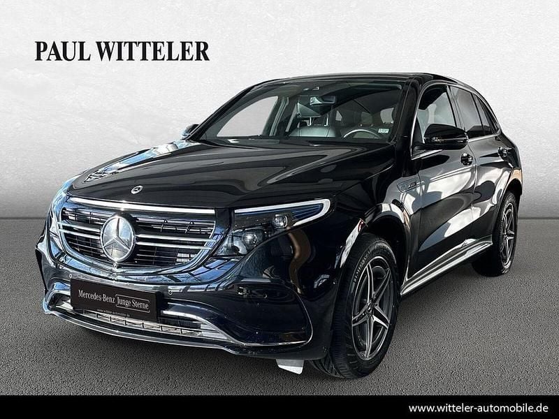 Gebraucht Mercedes EQC400 AMG line 300 kW (408 PS) 2022 Lack obsidianschwarz SUV
