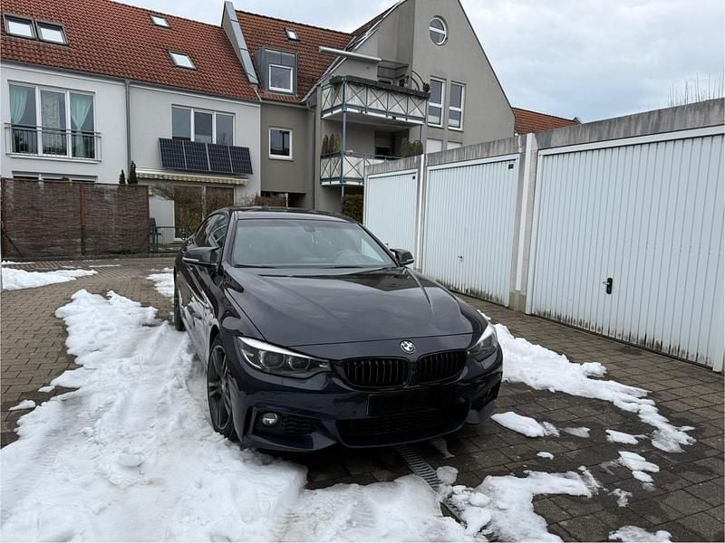 Schwarz Gebraucht 2020 BMW 418 Gran Coupé M Sport Coupé | 17.900 € (Superpreis) - Bild 1/4