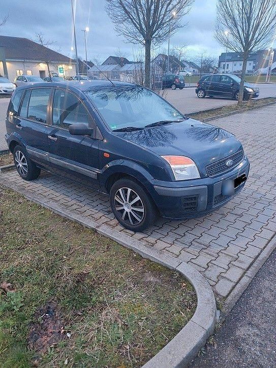 Gebraucht Ford Fusion 80 PS (58 kW) 2009 Blau Kleinwagen