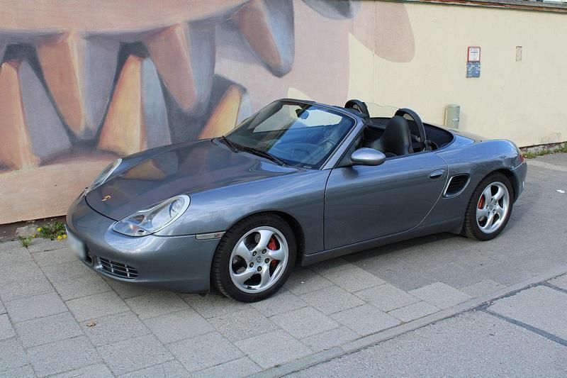Gebraucht Porsche Boxster S 252 PS (185 kW) 2002 Grau Cabrio