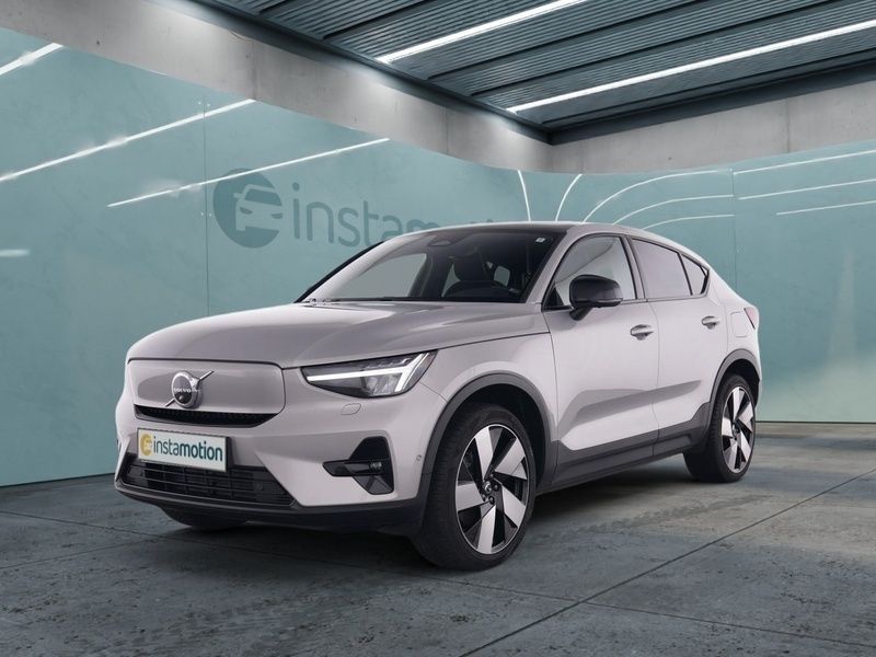 Silber Gebraucht 2022 Volvo C40 Ultimate SUV | 34.440 € (Fairer Preis) - Bild 1/3