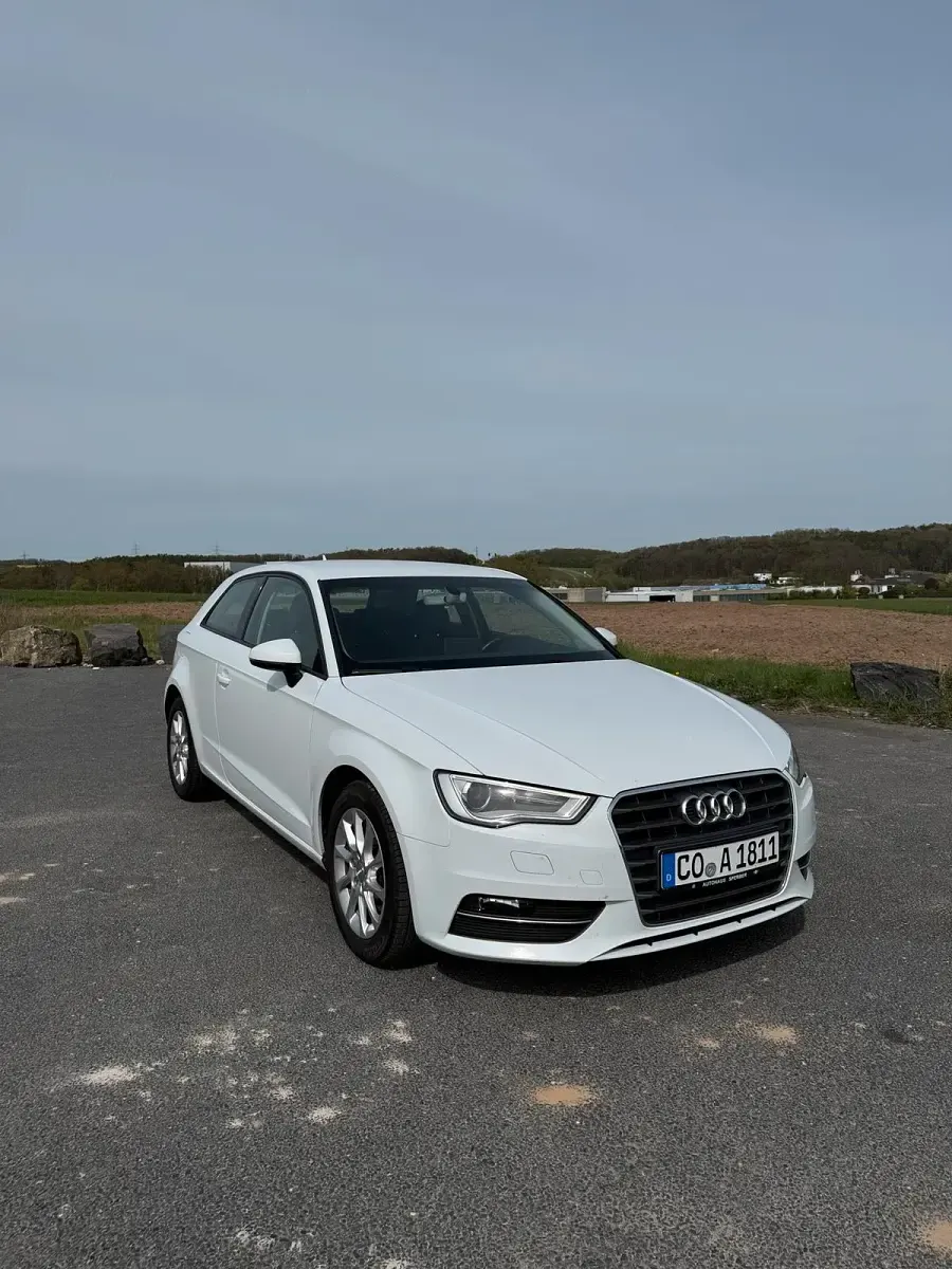 Gebraucht Audi A3 Attraction 110 PS (80 kW) 2016 Weiß Kleinwagen