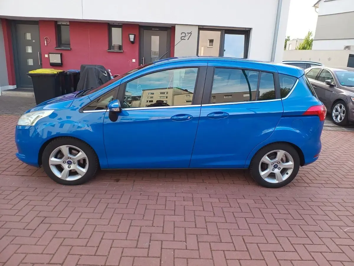 Gebraucht Ford B-MAX Titanium 120 PS (88 kW) 2012 Blau Van / Kleinbus