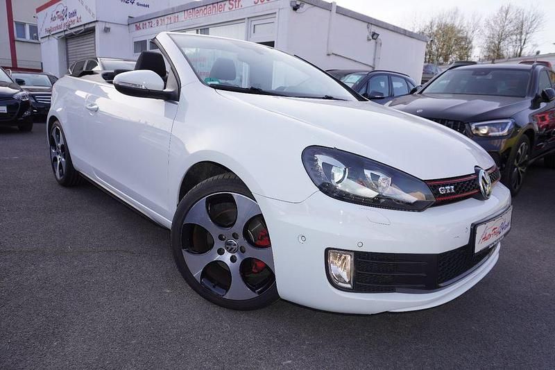 Weiß Gebraucht 2015 VW Golf Cabriolet GTI Cabrio | 18.990 € (Etwas zu teuer) - Bild 1/4