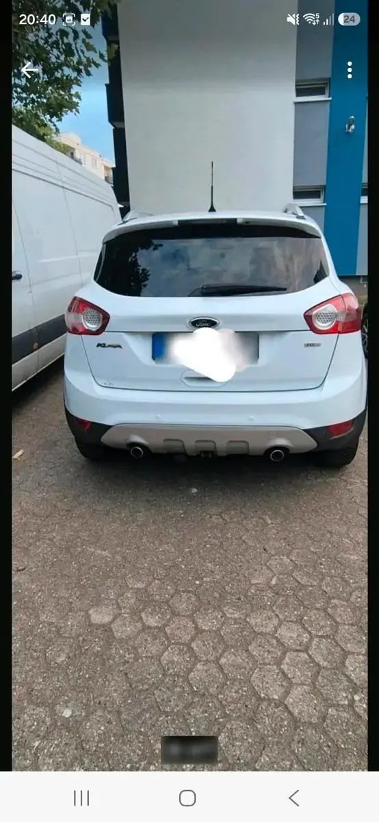 Gebraucht Ford Kuga 163 PS (119 kW) 2011 Weiß SUV