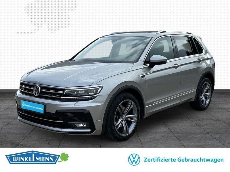 Silber Gebraucht 2018 VW Tiguan Highline SUV | 23.950 € (Fairer Preis) - Bild 1/4