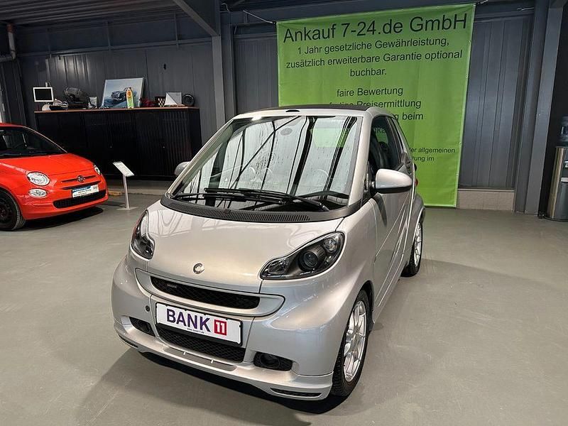 Silber Gebraucht 2008 Smart ForTwo Cabrio Brabus Cabrio | 10.990 € (Etwas zu teuer) - Bild 1/4