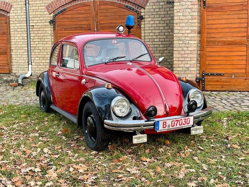 Rot Gebraucht 1974 VW Käfer Limousine | 9.999 € - Bild 1/4