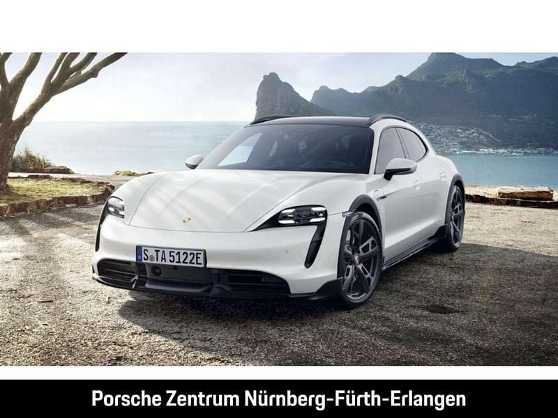 Weiß Gebraucht 2022 Porsche Taycan Turbo Cross Turismo Limousine | 88.990 € (Fairer Preis) - Bild 1/4