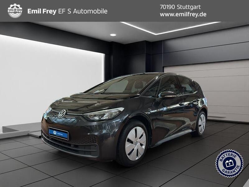 Mangangrau metallic / dach schwa Gebraucht 2021 VW ID.3 Pro Kleinwagen | 17.890 € (Superpreis) - Bild 1/3