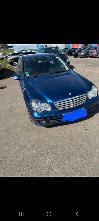 Blau Gebraucht 2007 Mercedes C230 Kombi | 1.999 € (Superpreis) - Bild 1/4