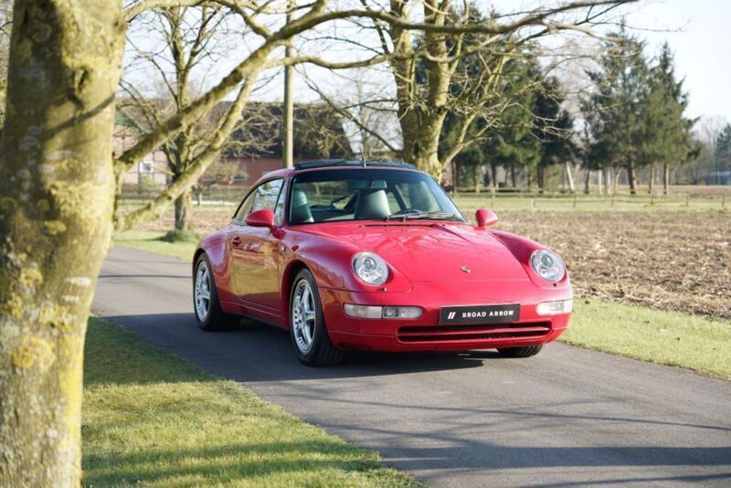 Imperialrot Gebraucht 1997 Porsche 993 Cabrio | 104.000 € (Teuer) - Bild 1/4