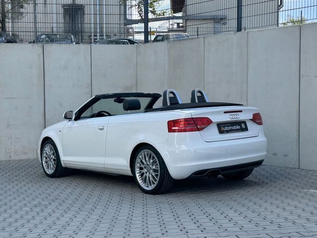 Gebraucht Audi A3 Cabriolet S-line plus 200 PS (147 kW) 2010 Weiß Cabrio