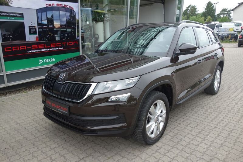 Braun Gebraucht 2018 Skoda Kodiaq Ambition SUV | 23.800 € (Guter Preis) - Bild 1/4