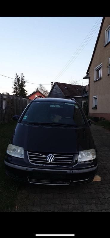 Gebraucht VW Sharan 116 PS (85 kW) 2003 Schwarz Van / Kleinbus