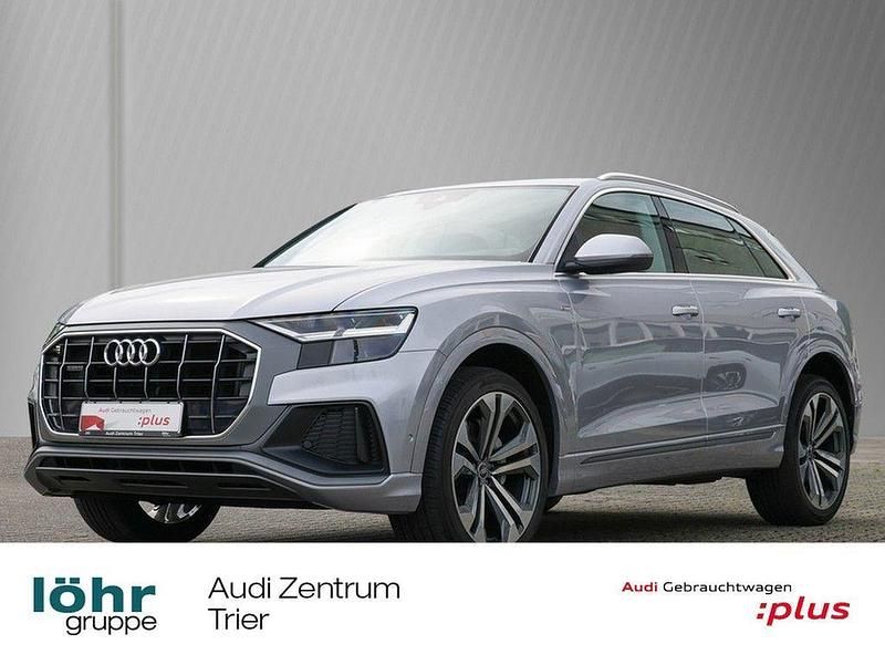 Silber Gebraucht 2021 Audi Q8 S-Line SUV | 47.480 € - Bild 1/4