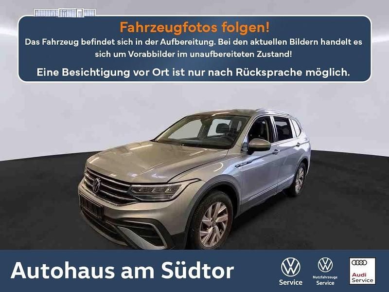 Pyrit silber metallic Gebraucht 2022 VW Tiguan Allspace Life SUV | 31.850 € (Guter Preis) - Bild 1/4