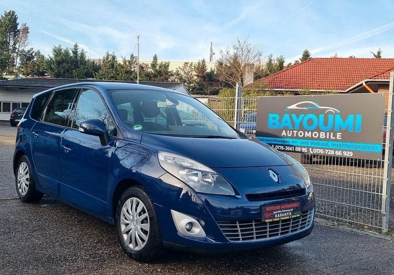 Gebraucht Renault Scénic III Authentique 131 PS (96 kW) 2010 Blau Van / Kleinbus