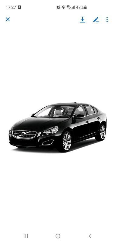 Schwarz Gebraucht 2012 Volvo S60 Limousine | 3.799 € - Bild 1/4