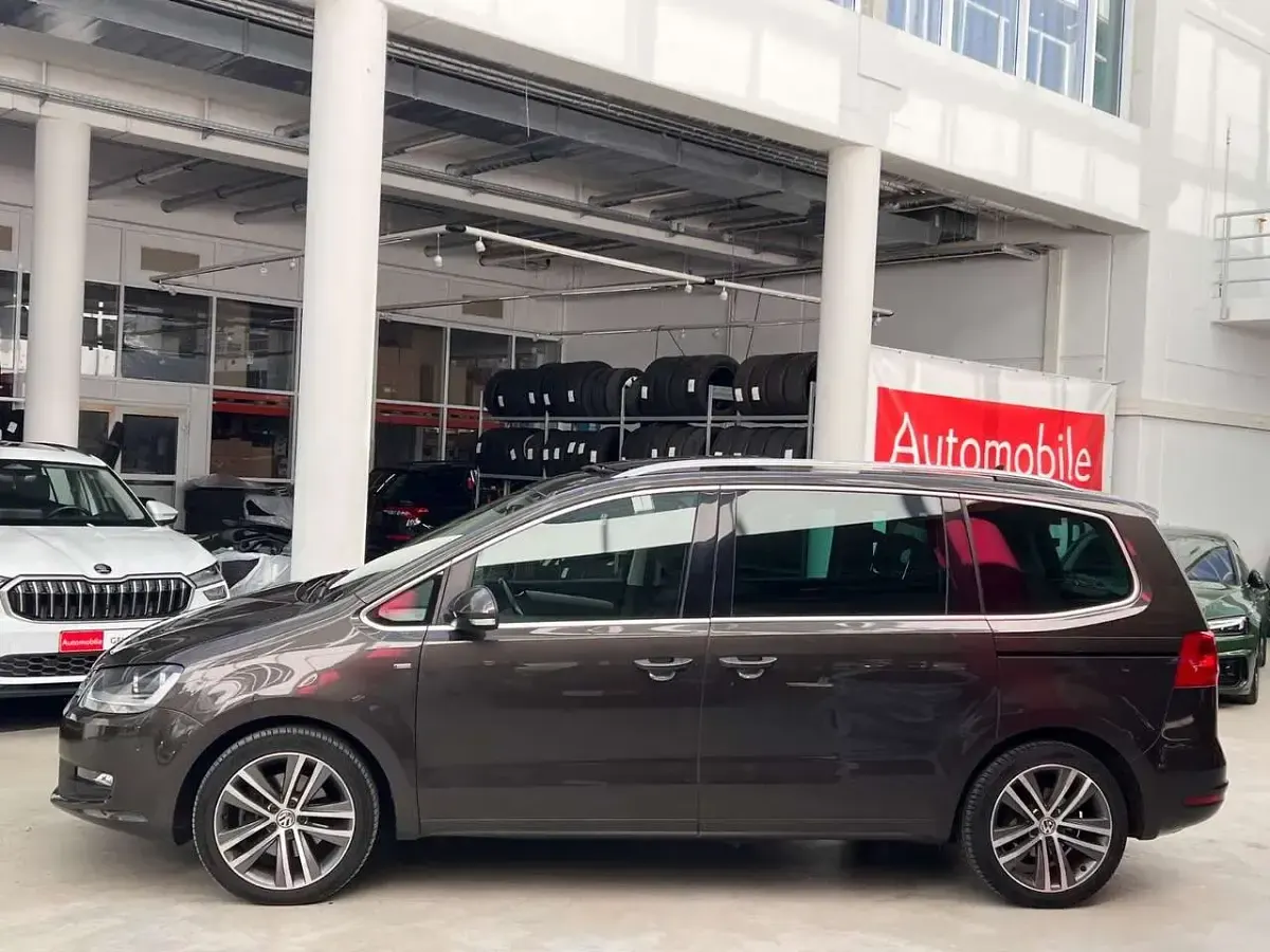 Occasion VW Sharan Cup 140 ch (102 kW) 2015 Marron Monospace