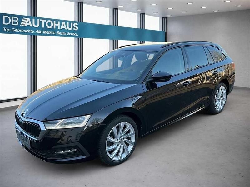 Schwarz Gebraucht 2021 Skoda Octavia Ambition Kombi | 17.760 € (Guter Preis) - Bild 1/4