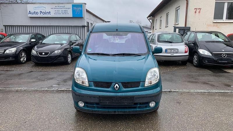 Gebraucht Renault Kangoo 95 PS (69 kW) 2005 Grün Van / Kleinbus