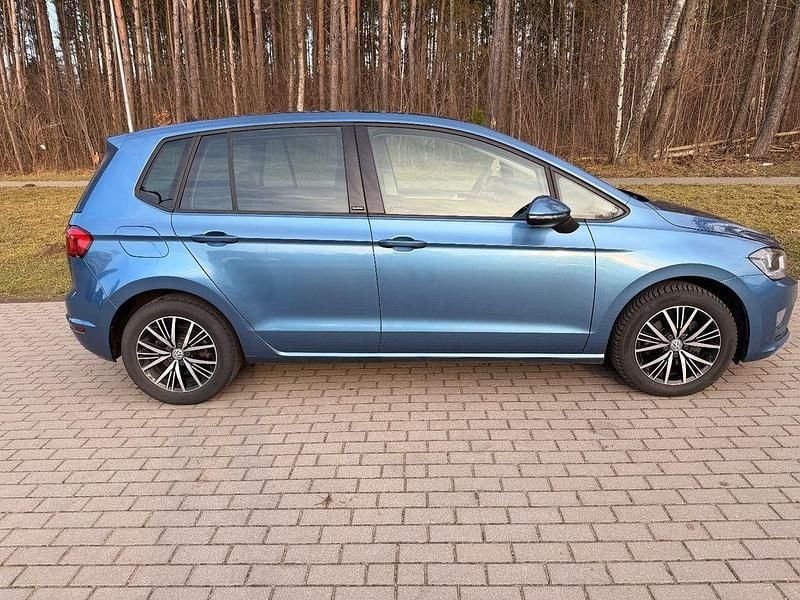 Gebraucht VW Golf Sportsvan Allstar 125 PS (91 kW) 2016 Blau Van / Kleinbus