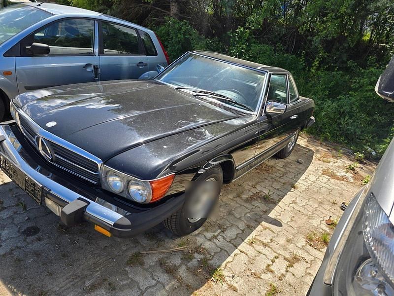 Schwarz Gebraucht 1982 Mercedes SL380 Cabrio | 9.999 € - Bild 1/4