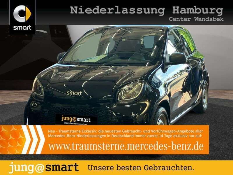 Schwarz Gebraucht 2022 Smart ForFour Electric Drive Limousine | 8.290 € (Guter Preis) - Bild 1/3