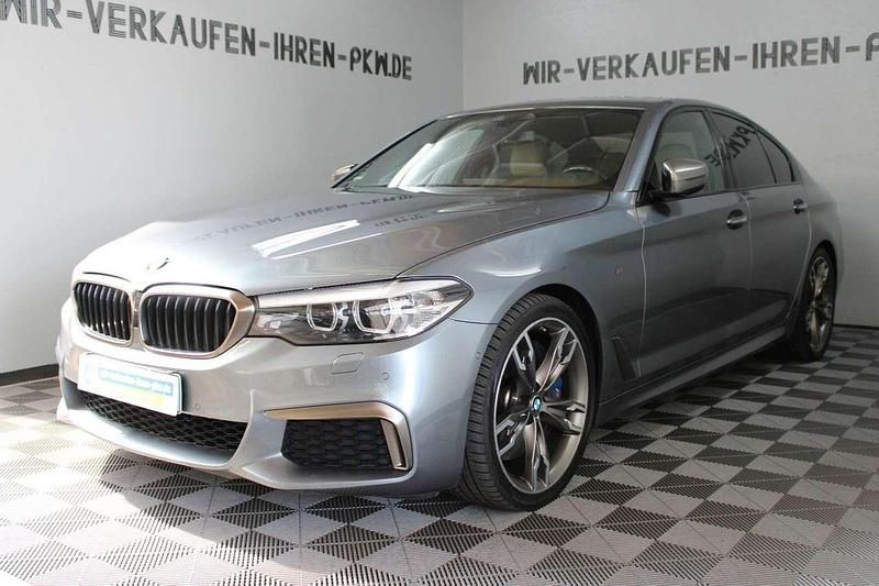 Bluestone metallic Gebraucht 2017 BMW 550 Limousine | 27.999 € (Fairer Preis) - Bild 1/4
