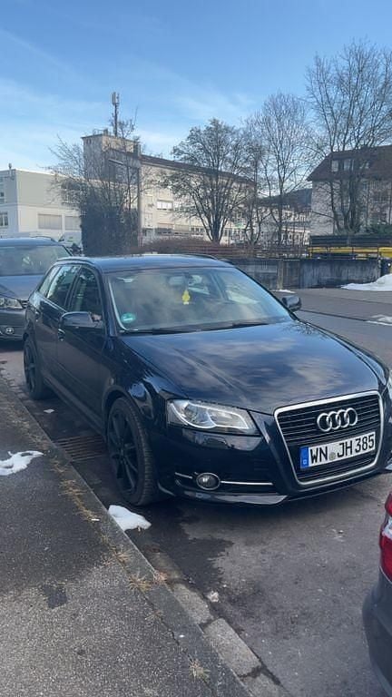 Gebraucht Audi A3 S-Line 125 PS (91 kW) 2011 Schwarz Kleinwagen