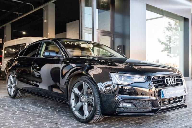 Gebraucht Audi A5 Sportback 204 PS (150 kW) 2014 Schwarz Kleinwagen