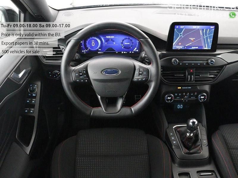 Gebraucht Ford Focus ST-Line X 125 PS (91 kW) 2021 Schwarz Limousine