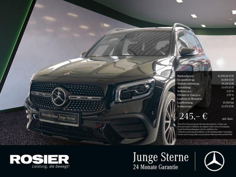 Gebraucht Mercedes GLB220 AMG 190 PS (139 kW) 2022 Schwarz / kosmosschwarz SUV