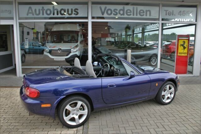 Gebraucht Mazda MX5 110 PS (80 kW) 2003 Violett metallic Cabrio