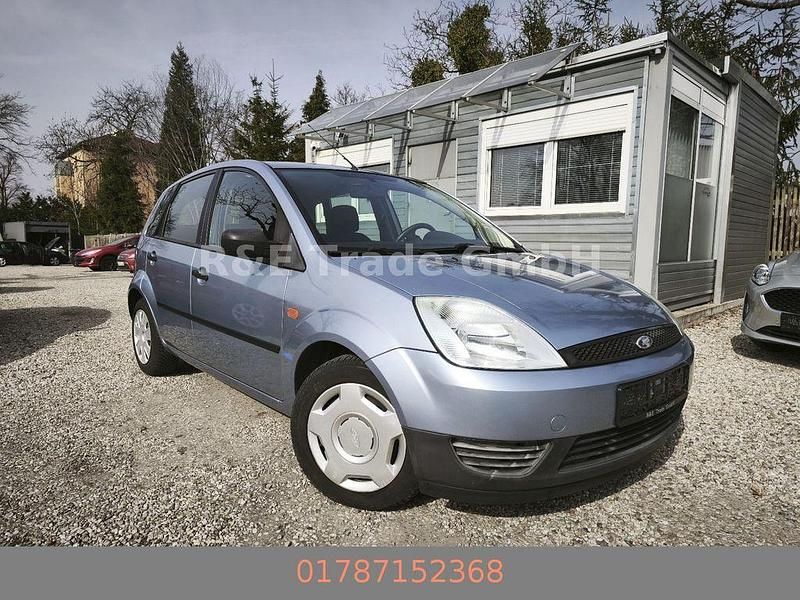 Gebraucht Ford Fiesta 69 PS (50 kW) 2004 Blau Kleinwagen