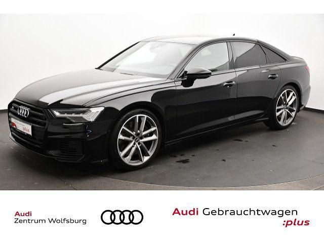 Mythosschwarz metallic Gebraucht 2021 Audi S6 Ambiente Limousine | 49.190 € (Superpreis) - Bild 1/4