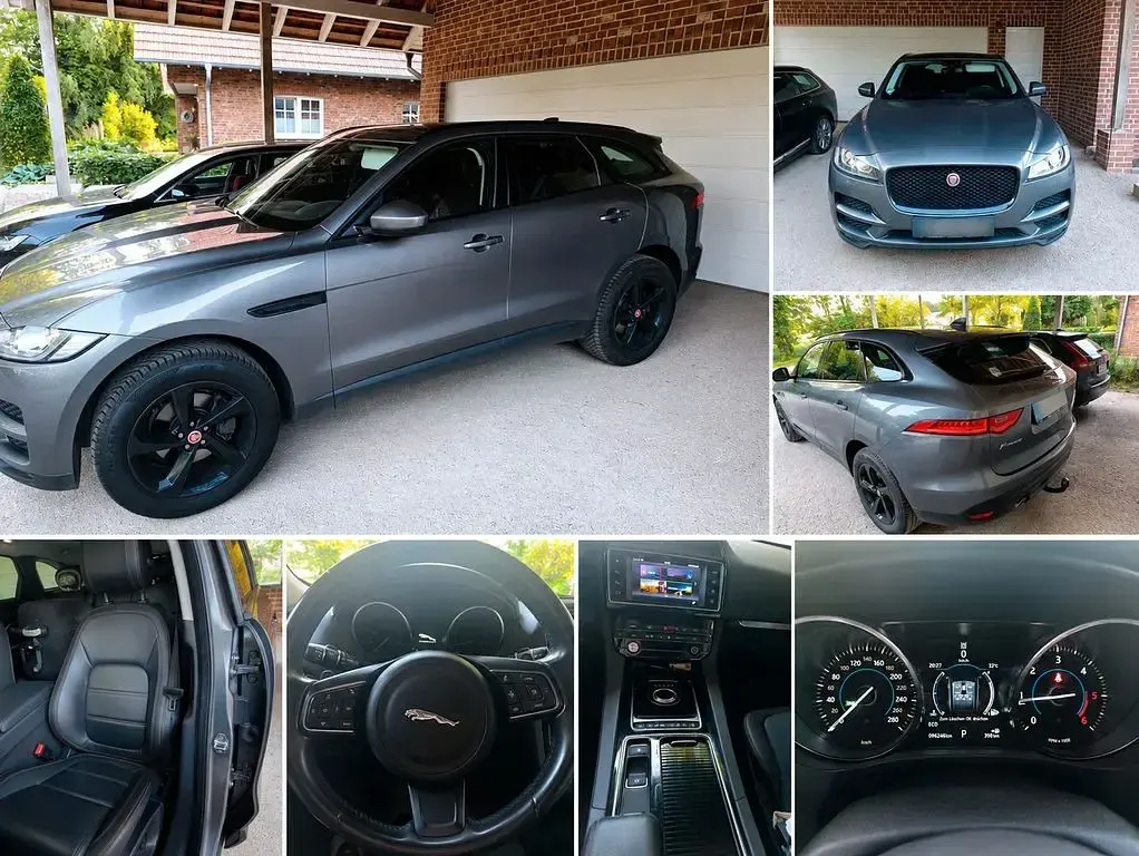 Gebraucht Jaguar F-Pace Prestige 179 PS (131 kW) 2017 Grau SUV