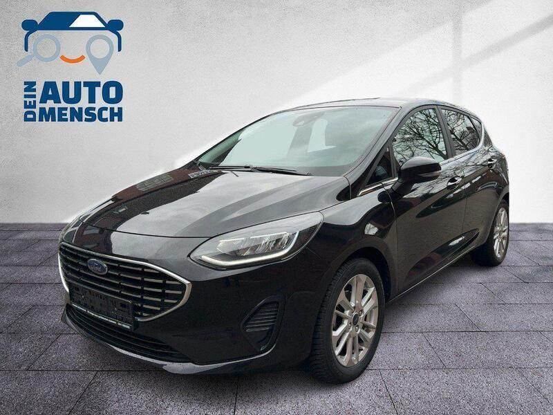 Schwarz Gebraucht 2022 Ford Fiesta Titanium Kleinwagen | 13.900 € (Guter Preis) - Bild 1/4