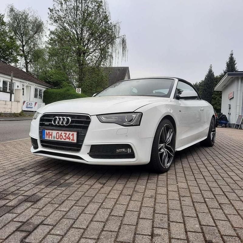 Gebraucht Audi A5 Cabriolet 245 PS (180 kW) 2014 Alpineweiß Cabrio