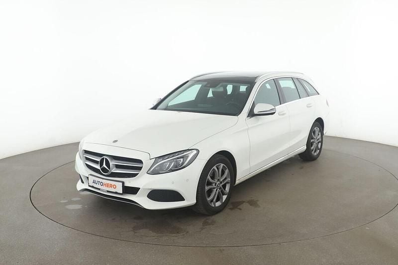 Weiß Gebraucht 2018 Mercedes C220 Avantgarde Kombi | 20.690 € (Fairer Preis) - Bild 1/3