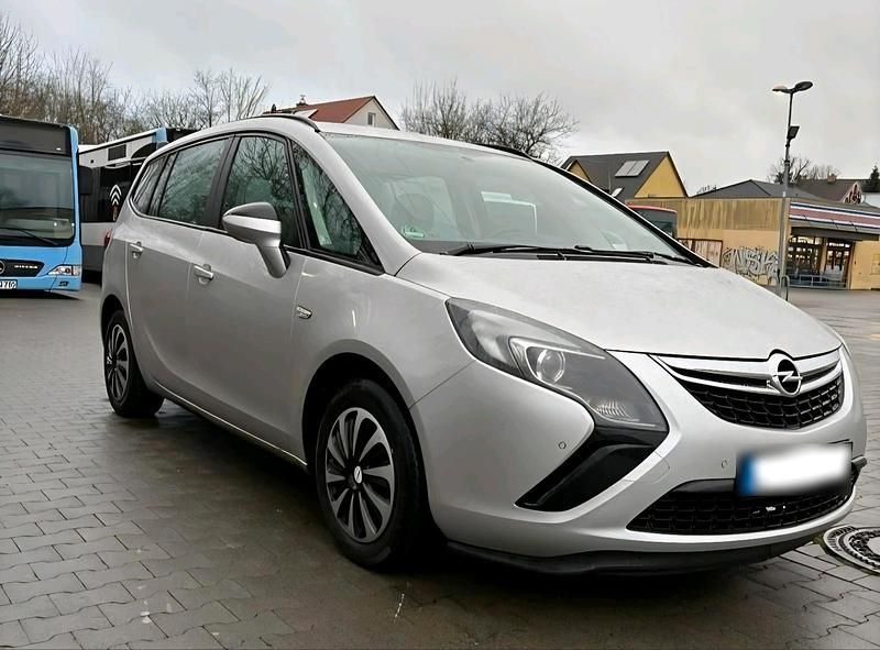 Gebraucht Opel Zafira Tourer 120 PS (88 kW) 2012 Silber Van / Kleinbus