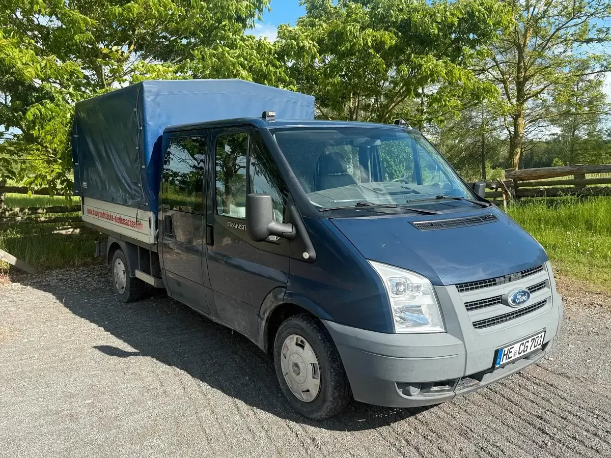 Gebraucht Ford Transit 86 PS (63 kW) 2009 Blau Van / Kleinbus
