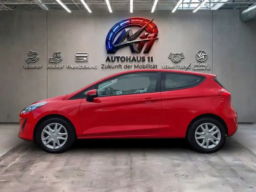 Gebraucht Ford Fiesta 71 PS (52 kW) 2018 Rot Kleinwagen