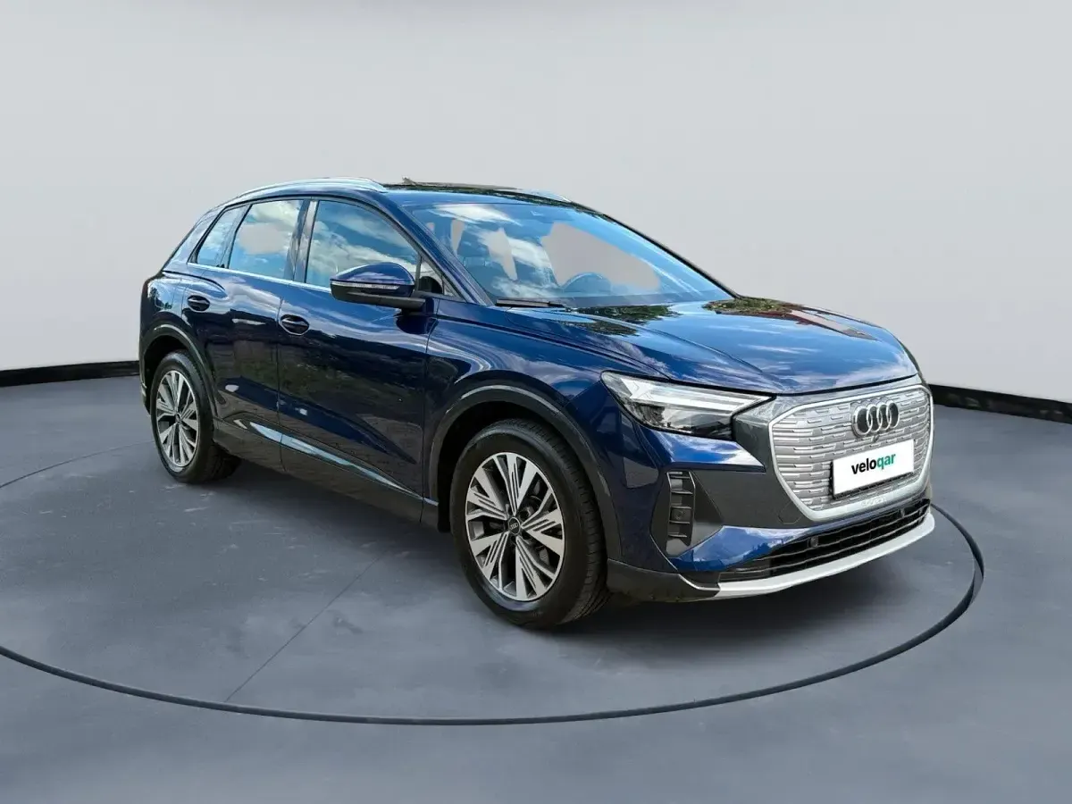 Gebraucht Audi Q4 e-tron Advanced Plus 125 kW (170 PS) 2022 Blau SUV