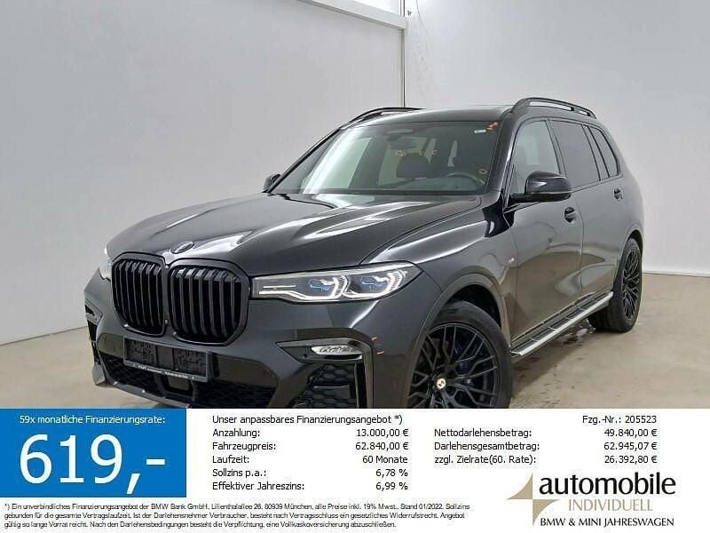 Schwarz Gebraucht 2020 BMW X7 M Sport SUV | 62.730 € (Guter Preis) - Bild 1/4