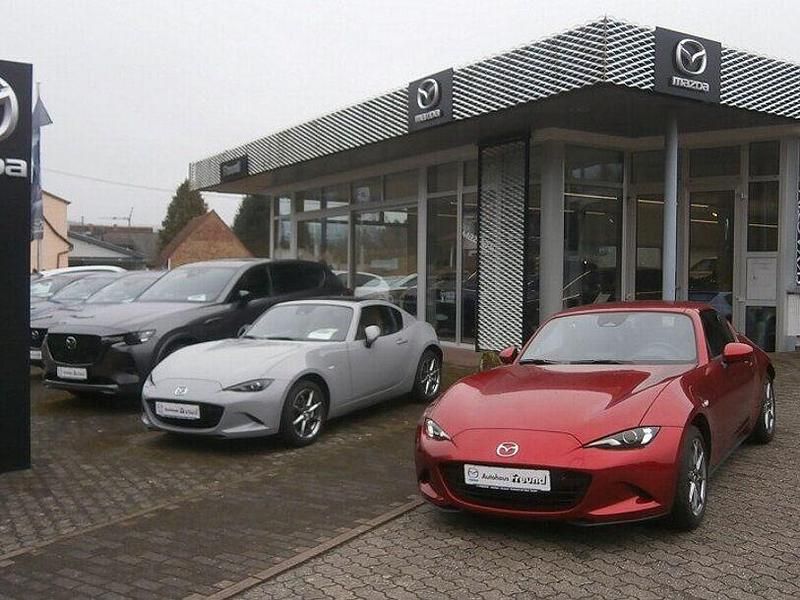 Gebraucht Mazda MX5 Exclusive-Line 132 PS (97 kW) 2025 Soul red crystal m Cabrio
