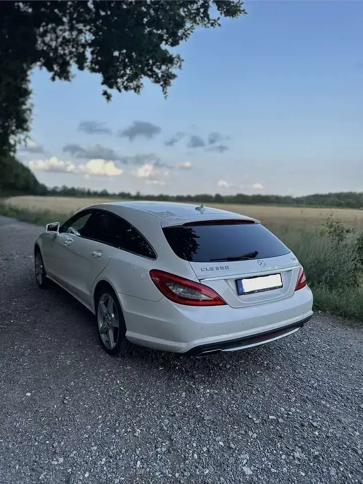 Gebraucht Mercedes CLS350 Shooting Brake 265 PS (194 kW) 2014 Weiß Kombi